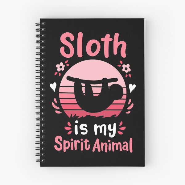 Item preview, Sloth Spirit Animal Retro designed and sold by CreativeGiftShp.