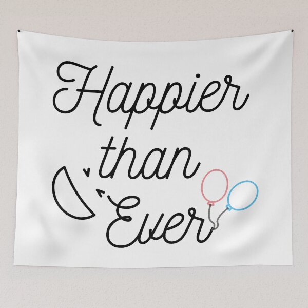 Item preview, Happier than Ever designed and sold by artesiaKT.