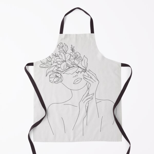 Item preview, Face Line Floral Woman designed and sold by Destiny-Artist.