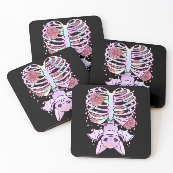 Item preview, Pastel Goth Bat Nu Goth Rib Cage designed and sold by CreativeGiftShp.
