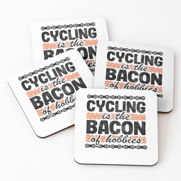 Item preview, Cycling Is The Bacon Of Hobbies Funny Cyclist Gift Biking designed and sold by Stronzi.