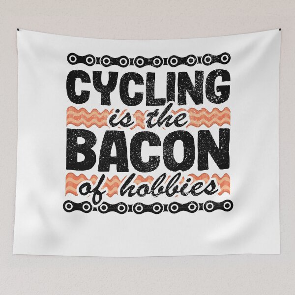 Item preview, Cycling Is The Bacon Of Hobbies Funny Cyclist Gift Biking designed and sold by Stronzi.