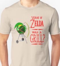 Was, wenn Zelda ein Grill war? Slim Fit T-Shirt