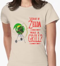 What if Zelda was a Grill? Women's Fitted T-Shirt