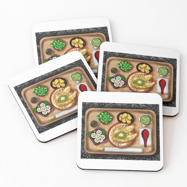Item preview, Tempura Udon Set Lunch designed and sold by lynearart.