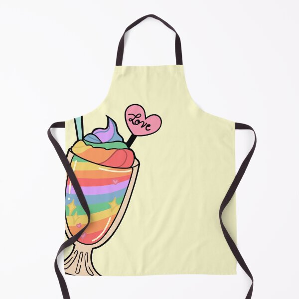 Item preview, Rainbow milkshake designed and sold by Kristellabeauty.