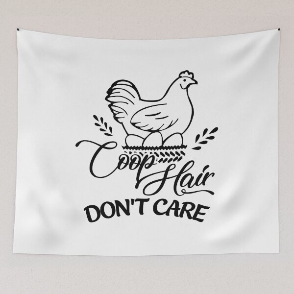 Item preview, Coop hair don't care chicken funny shirt. Awesome gift for chickens lovers designed and sold by Titmit.