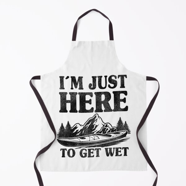 Item preview, I'm Just Here To Get Wet Kayaking Kayak Paddling Gift Funny designed and sold by Stronzi.