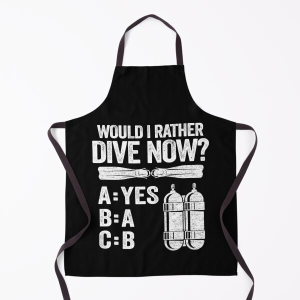 Item preview, Funny Diver Would I Rather Dive Now Scuba Diving Gift designed and sold by Stronzi.