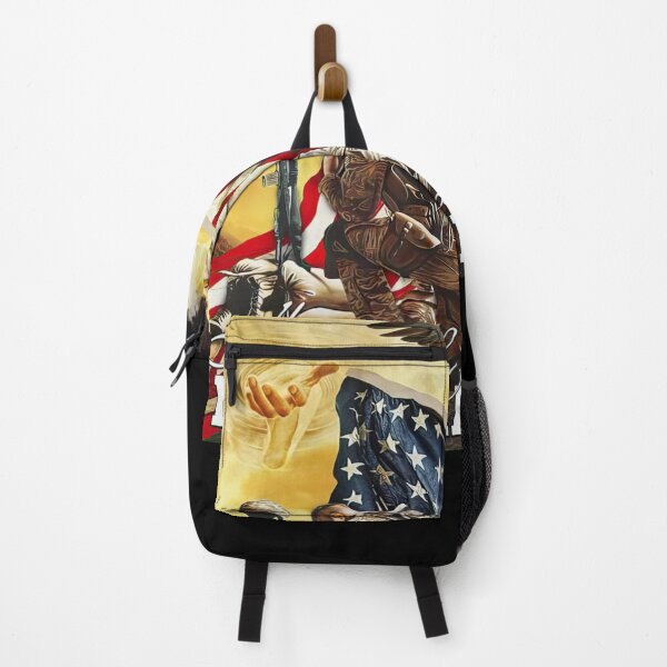 Item preview, Hornor The Fallen Memorial Day Solider Veteran American Flag With Eagle designed and sold by Susanspy007.