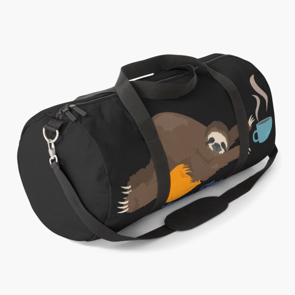 Item preview, Sleepytime sloth with cup of tea/coffee designed and sold by CaitU.