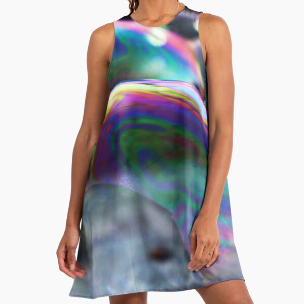 Bubbles" A-Line Dress for Sale by TrisIllustrator | Redbubble