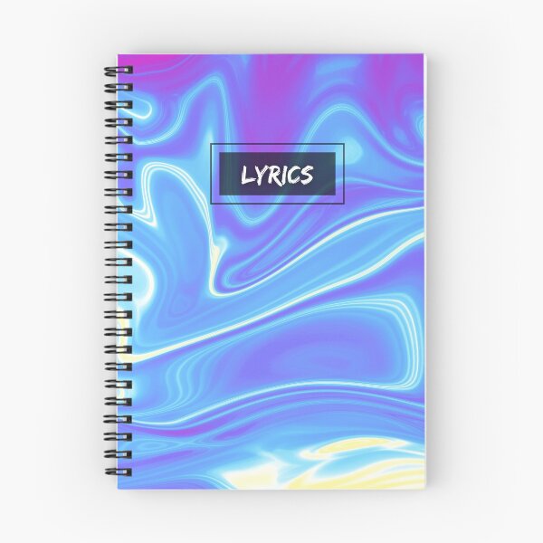 Item preview, Trippy Lyrics Songwriters Book designed and sold by Ninjakandy.
