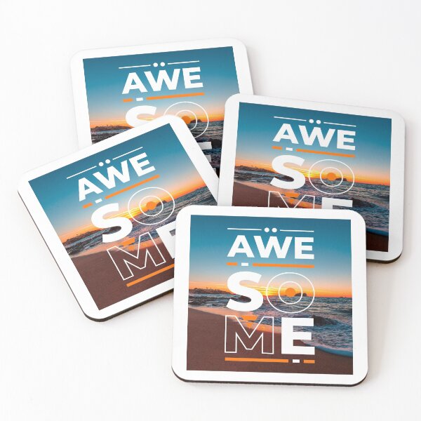 Item preview, Awesome Quote - Beach View designed and sold by VrajStudio.