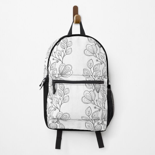 Item preview, Non Colored Pattern with Floral Motifs designed and sold by lissantee.