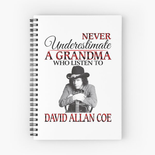 Item preview, Never Underestimate a Grandma who listens to David designed and sold by MellieMedhurst.