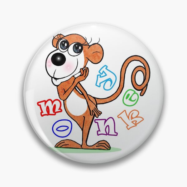 Item preview, Monkey  designed and sold by Shirley cute art .