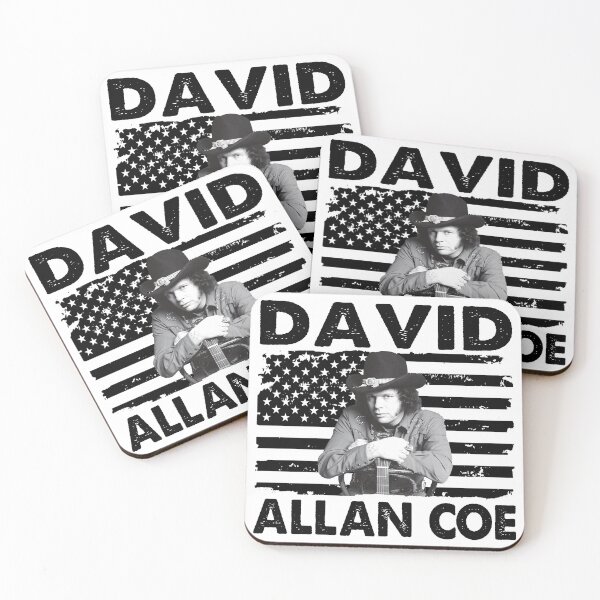 Item preview, Retro American Flag Allan Coe Music Gift designed and sold by MellieMedhurst.