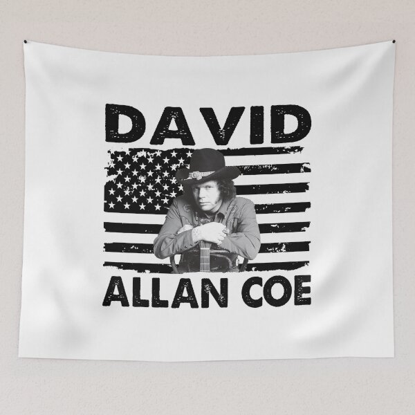 Item preview, Retro American Flag Allan Coe Music Gift designed and sold by MellieMedhurst.