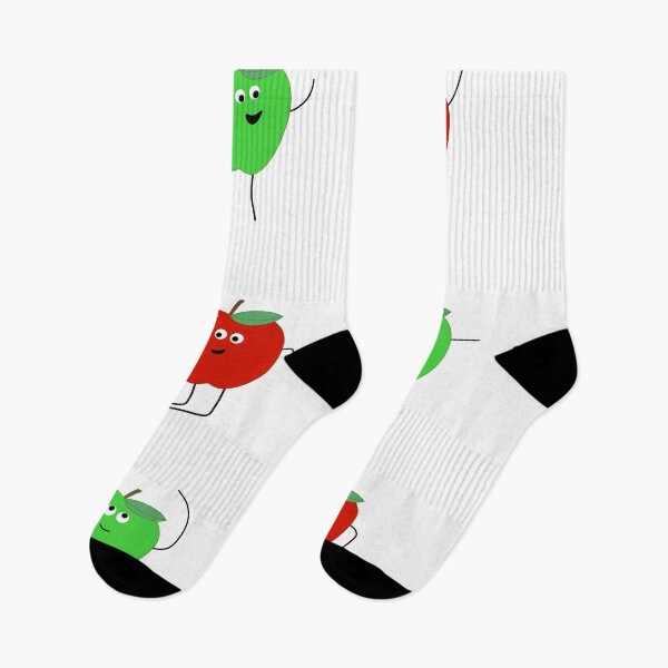 Item preview, Dancing red and green apples designed and sold by eammmmmm.