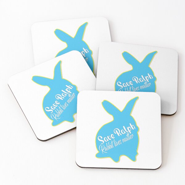 Item preview, Rabbit lives matter Sticker designed and sold by Docartdesign.
