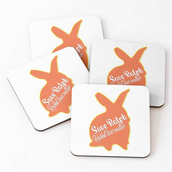 Item preview, Rabbit lives matter Sticker designed and sold by Docartdesign.