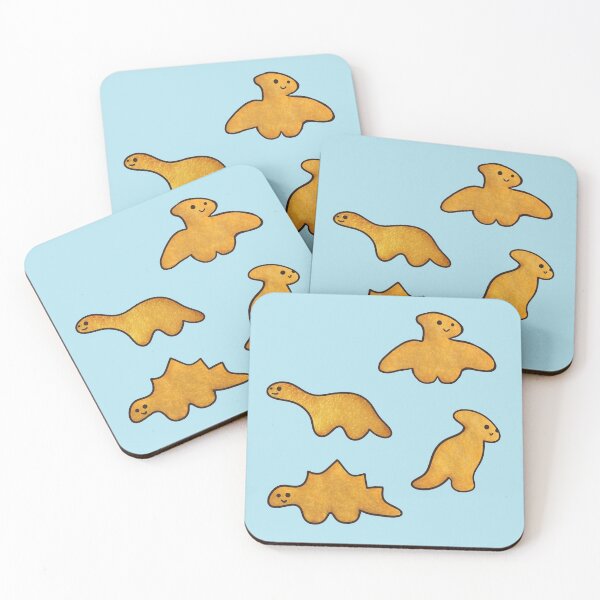 Item preview, Dinosaur Chicken Nuggets Pattern designed and sold by Kitsunebi-.