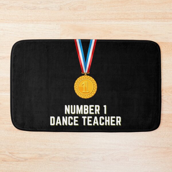 Item preview, Number 1 Dance Teacher With Medal designed and sold by Imemewell.