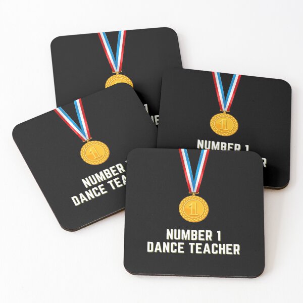 Item preview, Number 1 Dance Teacher With Medal designed and sold by Imemewell.