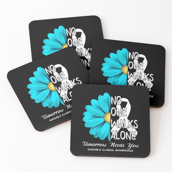 Item preview, No One Walks Alone Tomorrow Needs You Invisible Illness Awareness designed and sold by GennieShop.