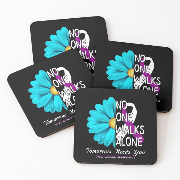 Item preview, No One Walks Alone Tomorrow Needs You Oral Cancer Awareness designed and sold by GennieShop.