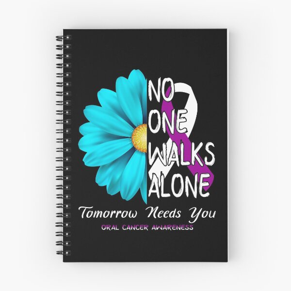 Item preview, No One Walks Alone Tomorrow Needs You Oral Cancer Awareness designed and sold by GennieShop.