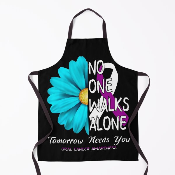 Item preview, No One Walks Alone Tomorrow Needs You Oral Cancer Awareness designed and sold by GennieShop.