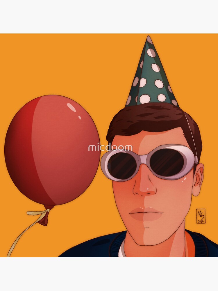 “Georgenotfound Birthday” Sticker for Sale by micdoom | Redbubble