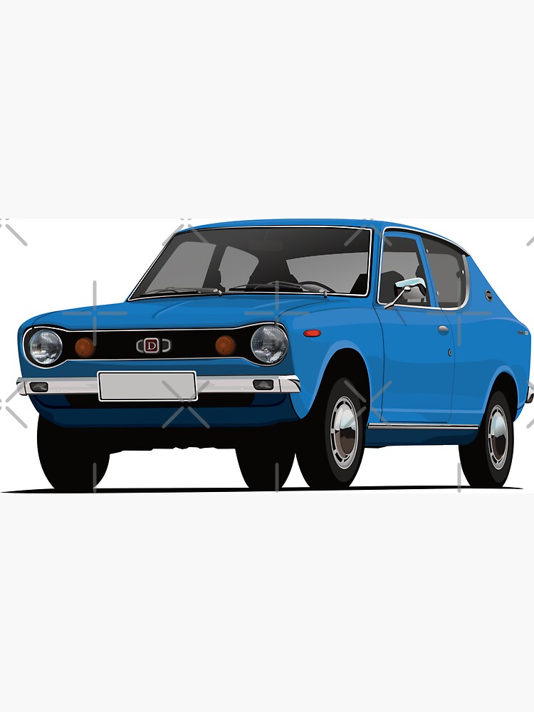 datsun cherry blue