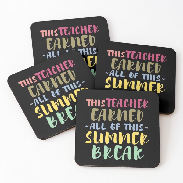 Item preview, This Teacher Earned All of This Summer Break designed and sold by SunfullyYours.