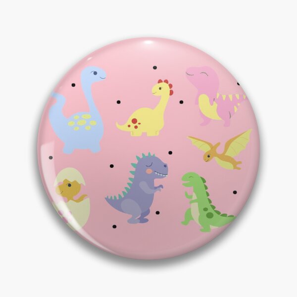 Item preview, Cute Kawaii Fun And Colourful Dinosaur Pattern designed and sold by ArtIsSixthSense.