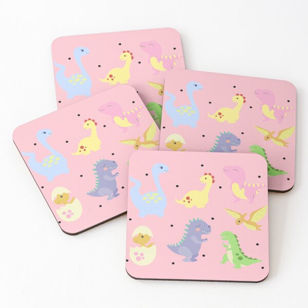 Item preview, Cute Kawaii Fun And Colourful Dinosaur Pattern designed and sold by ArtIsSixthSense.