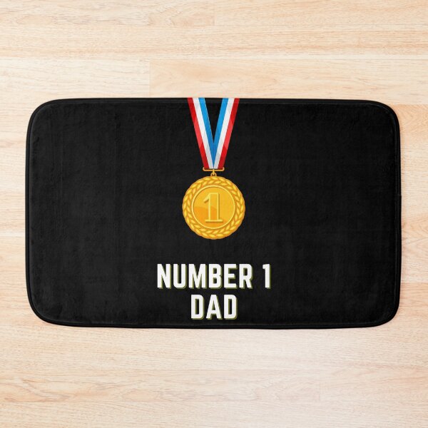 Item preview, Number 1 Dad With Medal designed and sold by Imemewell.