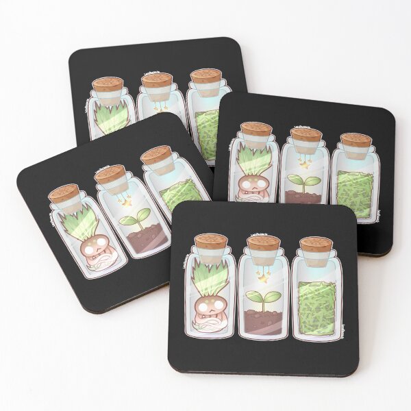 Item preview, Green Magic Flasks - Black designed and sold by LocuProjects.