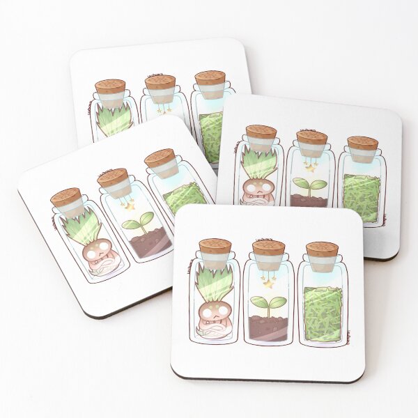 Item preview, Green Magic Flasks - White designed and sold by LocuProjects.