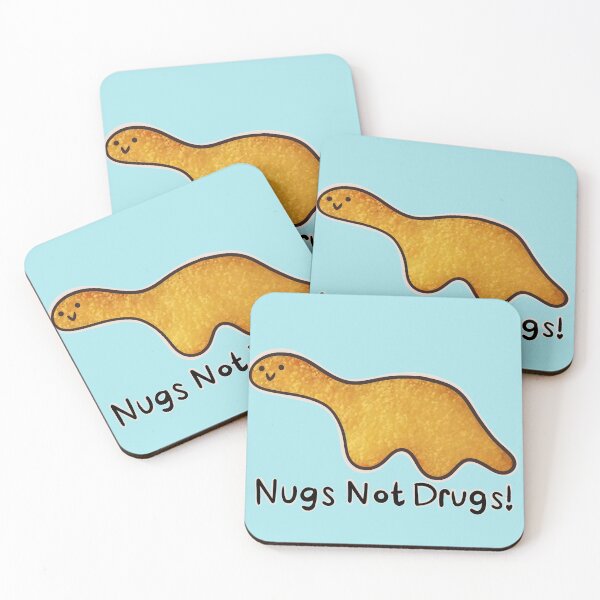 Item preview, Nugs not Drugs! designed and sold by Kitsunebi-.