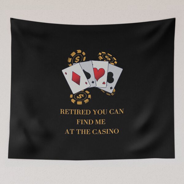Artikelvorschau, Im Ruhestand können Sie mich im Casino finden entworfen und verkauft von Destine99.