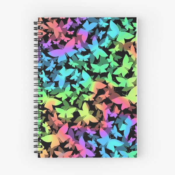 Item preview, Veil of Butterflies, Pastel Rainbow Swirl designed and sold by StephOBrien.