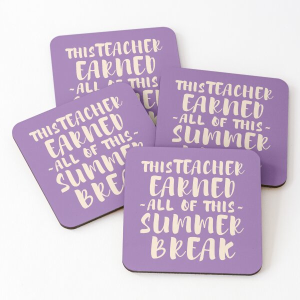 Item preview, This Teacher Earned All of This Summer Break designed and sold by SunfullyYours.