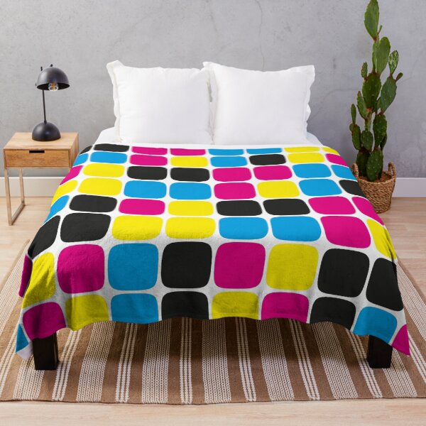 Item preview, Squircle Pattern (CMYK) designed and sold by John Uttley.