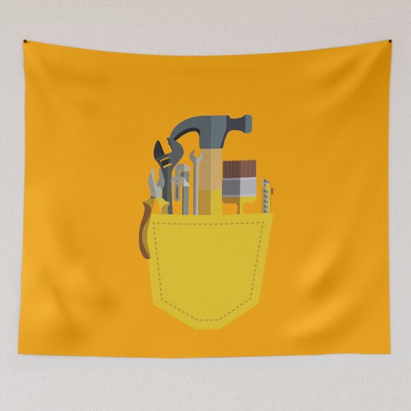Item preview, Pocket Tools T Shirt Cool Printed Tee for Workman designed and sold by LJ4EVER.