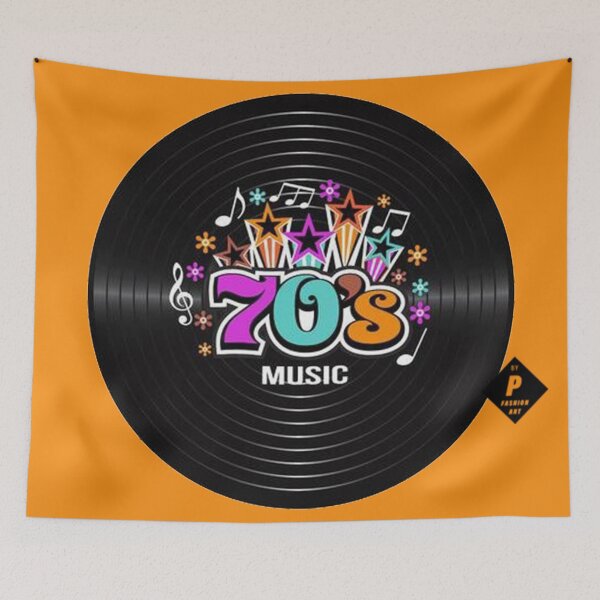 Aperçu de l'œuvre "Musique des années 70" - par P FashionArt créée et vendue par BK-Fishing.