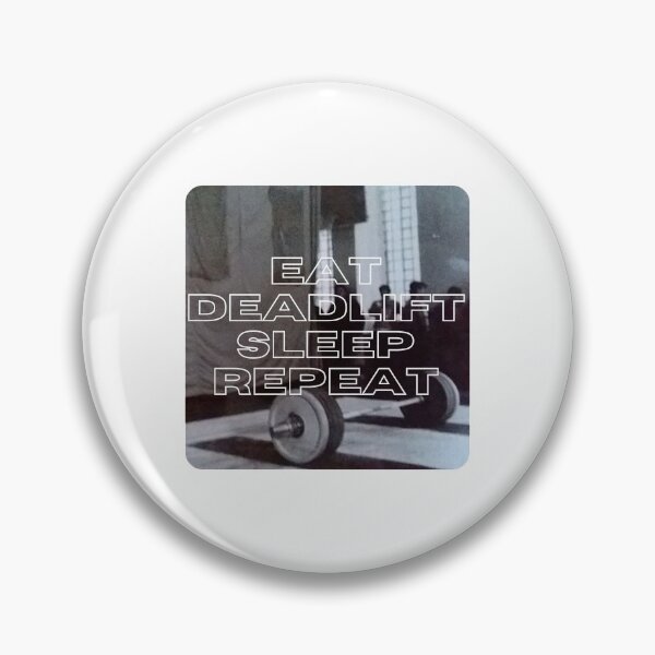 Item preview, Eat Deadlift Sleep Repeat designed and sold by CalledEclectic.