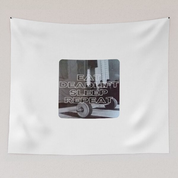 Item preview, Eat Deadlift Sleep Repeat designed and sold by CalledEclectic.
